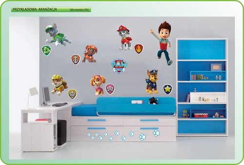 Adesivi murali paw patrol - paw, xl