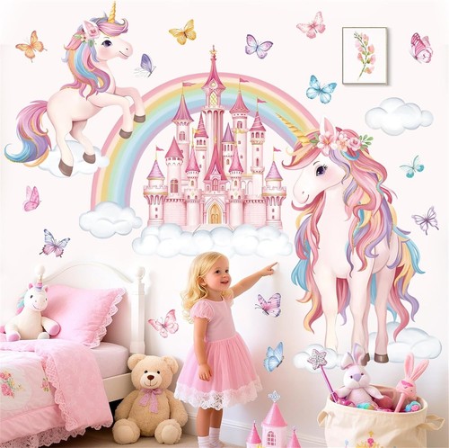 Adesivi murali unicorno - adesivi,