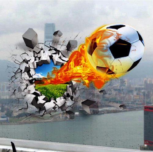 Adesivi murali stadio - adesivi, 3d