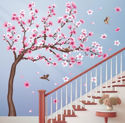 Adesivi murali grandi - fiori, di