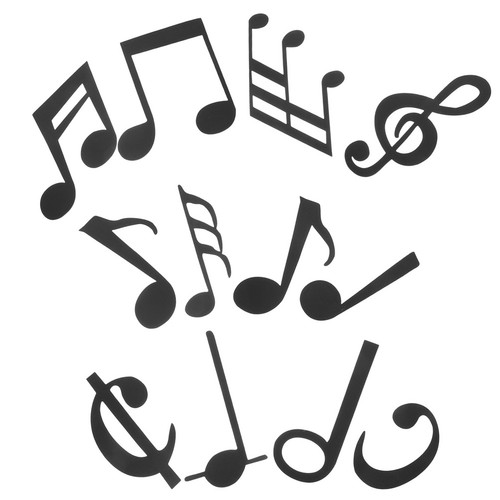 Adesivi parete musica - pz,