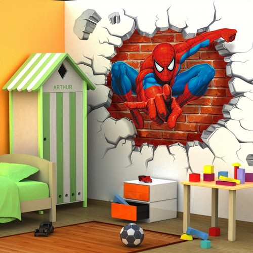 Adesivi murali spider - murali, 3d