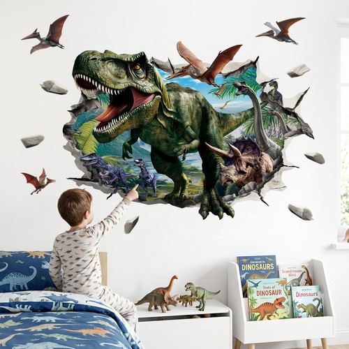 Adesivi murali dinosauro - , 3d