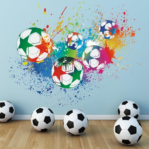 Adesivi murali calcio - adesivi,