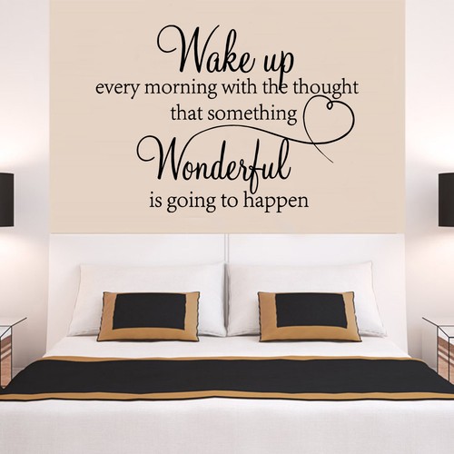 Adesivi parete wake - wake, up