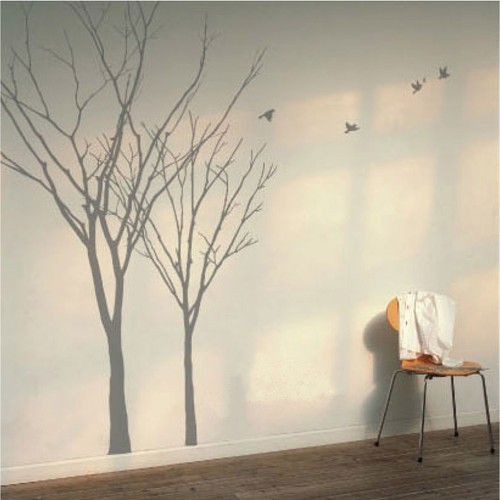 Adesivi murali vinile - , inverno