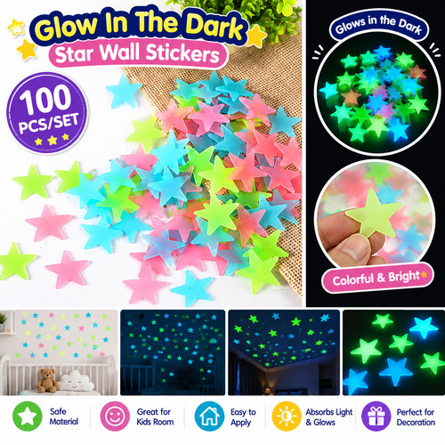 100pz stelle luminose - 100pz,