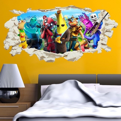 Adesivo fortnite foro wall - fortnite,