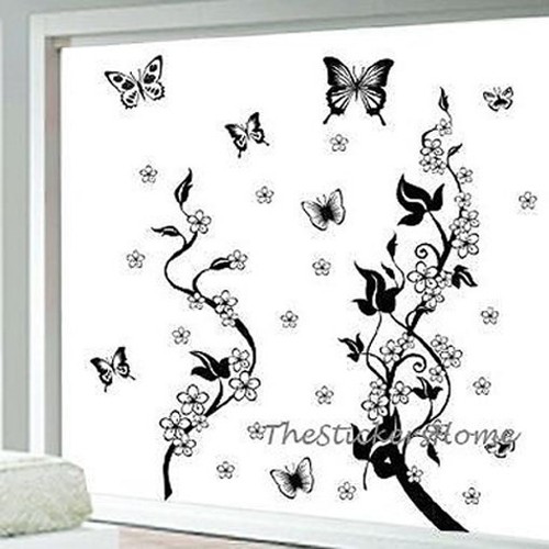 Farfalle fiori vite - farfalle,
